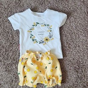 Baby girl two piece